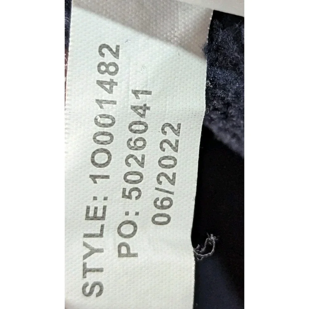 Vineyard Vines Men's Full Zip Harbor Fleece Vest With Logo Tag Nautical Blue XXL